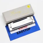 East Top 10-Hole Diatonic Blues Harmonica (Key of C)