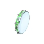 Fiber Dafli Hand Percussion 10-Inch – Classical Indian Musical Tambourine - Image 4