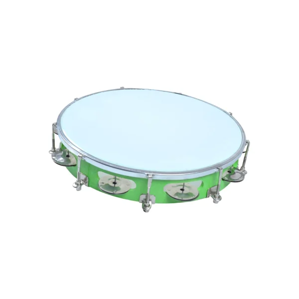 Fiber Dafli Hand Percussion 10-Inch – Classical Indian Musical Tambourine
