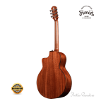 Trumon 150TF Premium Acoustic Guitar – Solid Sitka Spruce Top / African Mahogany (Smoky Sunset Gradient) - Image 3