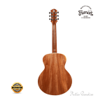 Trumon TSmini15 Premium Travel Acoustic Guitar – Solid Sitka Spruce Top / African Mahogany (Natural) - Image 3