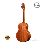 Trumon TSmini15 Premium Travel Acoustic Guitar – Solid Sitka Spruce Top / African Mahogany (Natural) - Image 4