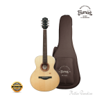 Trumon TSmini15 Premium Travel Acoustic Guitar – Solid Sitka Spruce Top / African Mahogany (Natural) - Image 5
