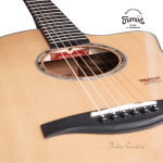 Trumon 280TF Premium Acoustic-Electric Guitar – Solid Sitka Spruce Top / Rosewood with Cat Paw M1G Pickup - Image 4
