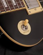 SQOE SELP220 Flame Maple Top Single Cut Electric Guitar - Image 4