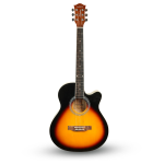 Kadence Frontier 40 Sunburst Acoustic Guitar (KAD-FNTR-SUN)