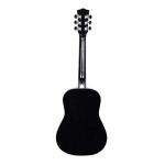Kadence Frontier 34 Inch Travel Acoustic Guitar – Black (KAD-FNTR34-BLK) - Image 2