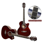 Kadence Frontier 40 Brown Acoustic Guitar (KAD-FNTR-BRN) - Image 4